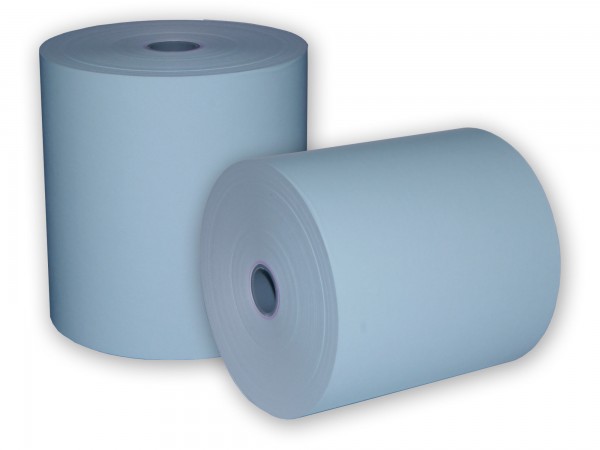 Thermorolle Thermopapier Thermorollen 80 mm KARO original [80m] blau